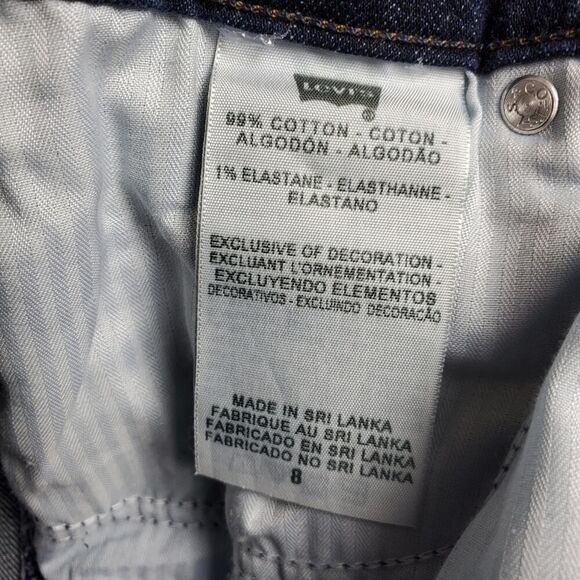 Levi's Demi Curve Classic Jeans Blue Size 8 - Picture 4 of 10